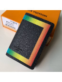 Louis Vuitton Colorful Trim Pocket Organizer Wallet M30183 