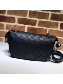 Gucci GG Canvas Shoulder Bag 449132 Black 2021
