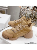 Dior D-Connect Sneaker in Technical Fabric DS8 Apricot 2021