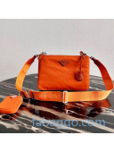 Prada Nylon Re-Edition 2000 Shoulder Bag 1BH046 Orange 2020