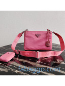 Prada Nylon Re-Edition 2000 Shoulder Bag 1BH046 Pink 2020