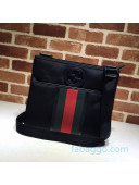 Gucci Web GG Canvas Messenger Bag 181067 Black 2020