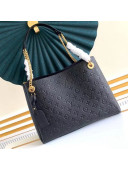 Louis Vuitton Monogram Leather Surène MM Chain Tote Bag M43758 Black 2021