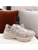 Gucci Rhyton Liberty London Floral Sneakers Pink 2021 (For Women and Men)