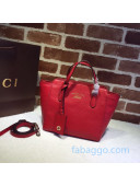 Gucci Leather Tote Bag 368827 Red 2020