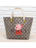 Gucci Children's GG Peppa Pig Tote 410812