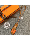 Hermes Oran Sandal Nano Charm Orange 2021 02