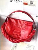 Givenchy ID 93 Large Shoulder Bag in Smooth Leather Red 2020