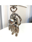 Louis Vuitton Spaceman Figurine Bag Charm and Key Holder Silver 2021