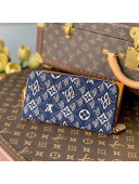 Louis Vuitton Since 1854 Zippy Wallet M80212 Blue 2021