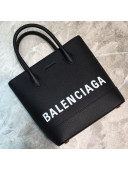 Balenciaga Ville Open Top Handle Bag Black/White 2019