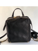 Chanel Lambskin Small Backpack A57558 Black 2018