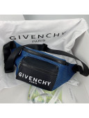 Givenchy Blue Bum/Belt Bag in Mesh and Nylon 2020
