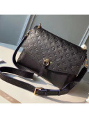 Louis Vuitton Monogram Empreinte Leather Blanche Bag M43616 Noir 2018 