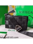 Bottega Veneta Cassette Ribbon Small Crossbody Bag 680513 Black 2021
