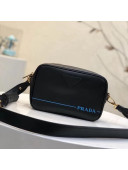 Prada Mirage Leather Shoulder Bag 1BH093 Black 2018