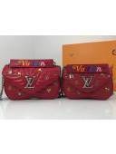 Louis Vuitton Love Lock New Wave Chain Bag M53213 Red 2019