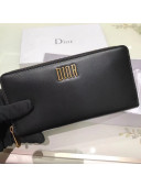 Dior Dio(r)evolution Zip Around Wallet  Black 2018