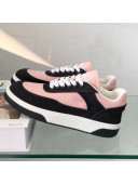 Chanel Canvas Sneakers G37488 Pink/Black 2021 02