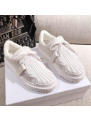 Dior DIOR-ID Sneakers in White Mesh and Calfskin 2020