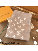 Louis Vuitton Monogram Wool Blanket 140x180cm Beige 2021 110221
