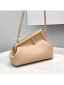 Fendi First Small Leather Bag Nude 2021 80018M