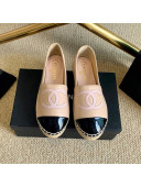 Chanel Lambskin Espadrilles G33553 Light Pink 2021