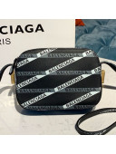 Balenciaga Logo Stripes Camera Bag XS 2019