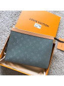 Louis Vuitton Monogram Titanium Canvas Pochette Voyage MM Bag 2018