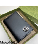 Gucci Smooth Leather Wallet 547075 Black 2021