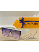 Louis Vuitton Sunglasses Z1583E White 2021