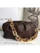 Bottega Veneta The Chain Pouch Clutch Bag With Square Ring Chain Fondente 2020