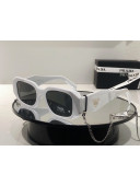 Prada Sunglasses With Chain SPR17WS White 2021