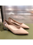 Louis Vuitton Magnetic Pumps 3.5cm in Patent Calf Leather Nude 2022