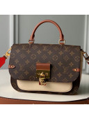 Louis Vuitton Vaugirard Monogram Canvas Messenger Top Handle Bag M44353 Crème Beige 2019
