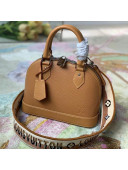 Louis Vuitton Alma BB Bag in Honey Gold Epi Leather M57540 2021