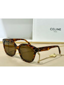 Celine Sunglasses CL40167 CS121740 Brown 2021