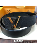 Louis Vuitton Reversible Calfskin Belt 40mm with Two-Tone LV Buckle Black/Gold 2021