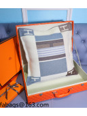 Hermes Avalon Wool Pillow 50x50cm Light Blue 2021 110270