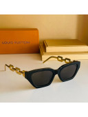 Louis Vuitton Sunglasses Z1473E Black 2021