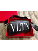 Valentino Men's VLTN Crossbody Bag Black/White 2020