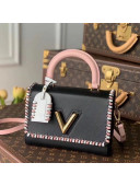Louis Vuitton Twist MM Braided Bag in Epi Leather M57318 Black 2021