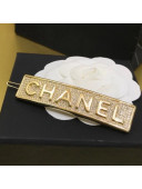Chanel Crystal CHANEL Hair Clip AB5651 Gold 2020