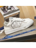 Dior B27 Low-Top Sneakers in White and Grey Calfskin 2020 (For Women and Men)