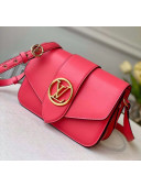 Louis Vuitton LV Pont 9 Shoulder Bag M55949 Dahlia Pink 2020