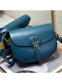 Dior Medium Bobby Calfskin Shoulder Bag Ocean Blue 2021