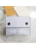 Louis Vuitton Discovery Compact Wallet M67621 White 