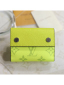Louis Vuitton Discovery Compact Wallet M67629 Lime Green