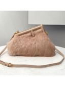 Fendi First Small Mink Fur Bag Light Pink 2021 80018M