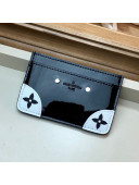 Louis Vuitton Venice Card Holder in Patent Leather M67639 Black